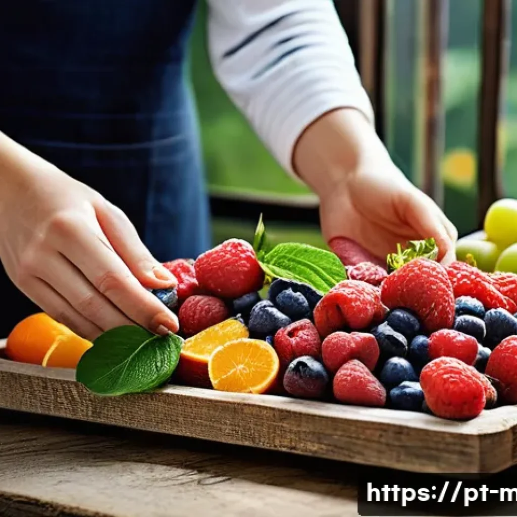항산화 시스템 - **Prompt:** "A vibrant, appetizing still life photograph showcasing a bountiful spread of antioxidan...